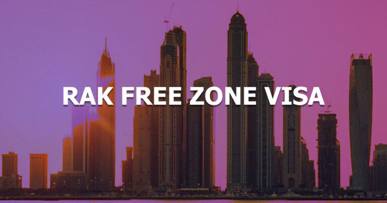 rak free zone visa